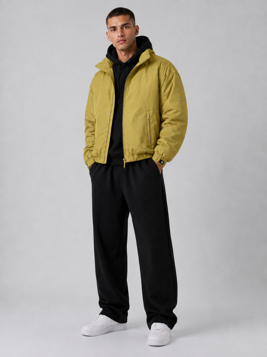 Men’s Stand Collar Down Jacket