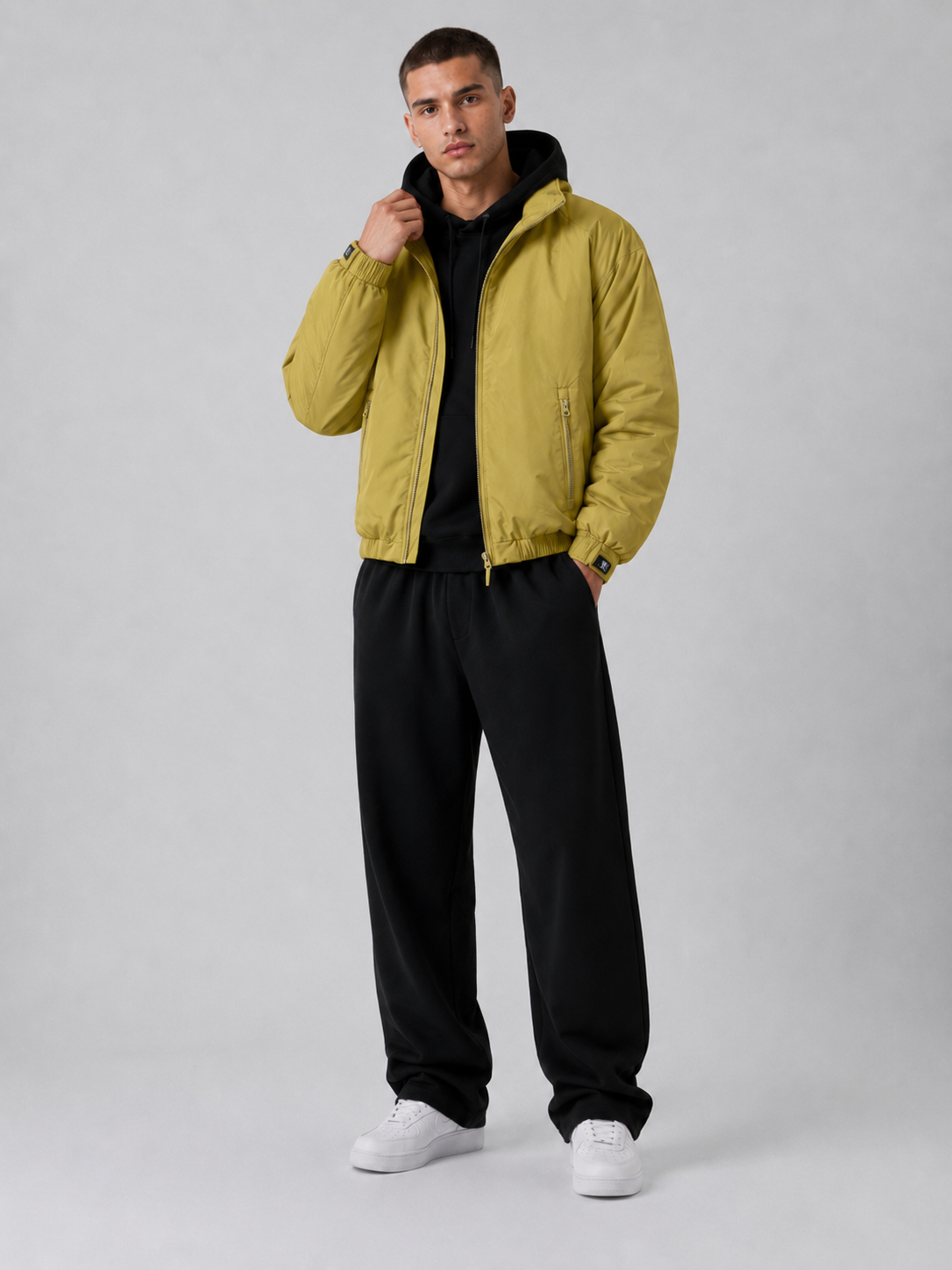 Men’s Stand Collar Down Jacket