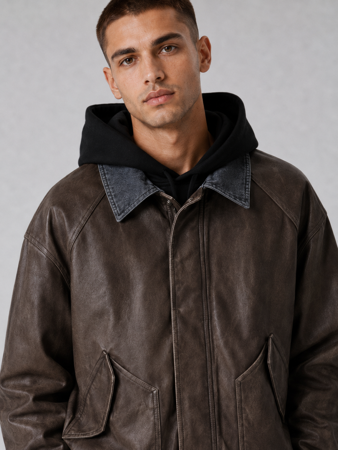 Men’s PU Leather Jacket