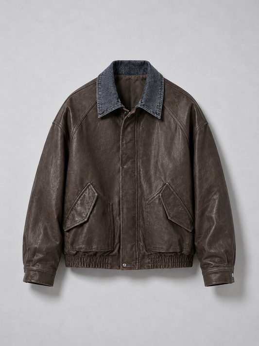 Men’s PU Leather Jacket