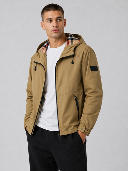 Men’s Hooded Polyester Jacket