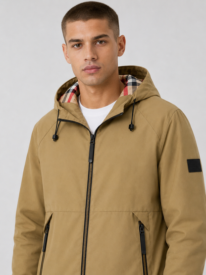 Men’s Hooded Polyester Jacket