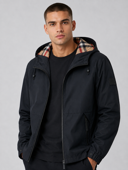 Men’s Hooded Polyester Jacket