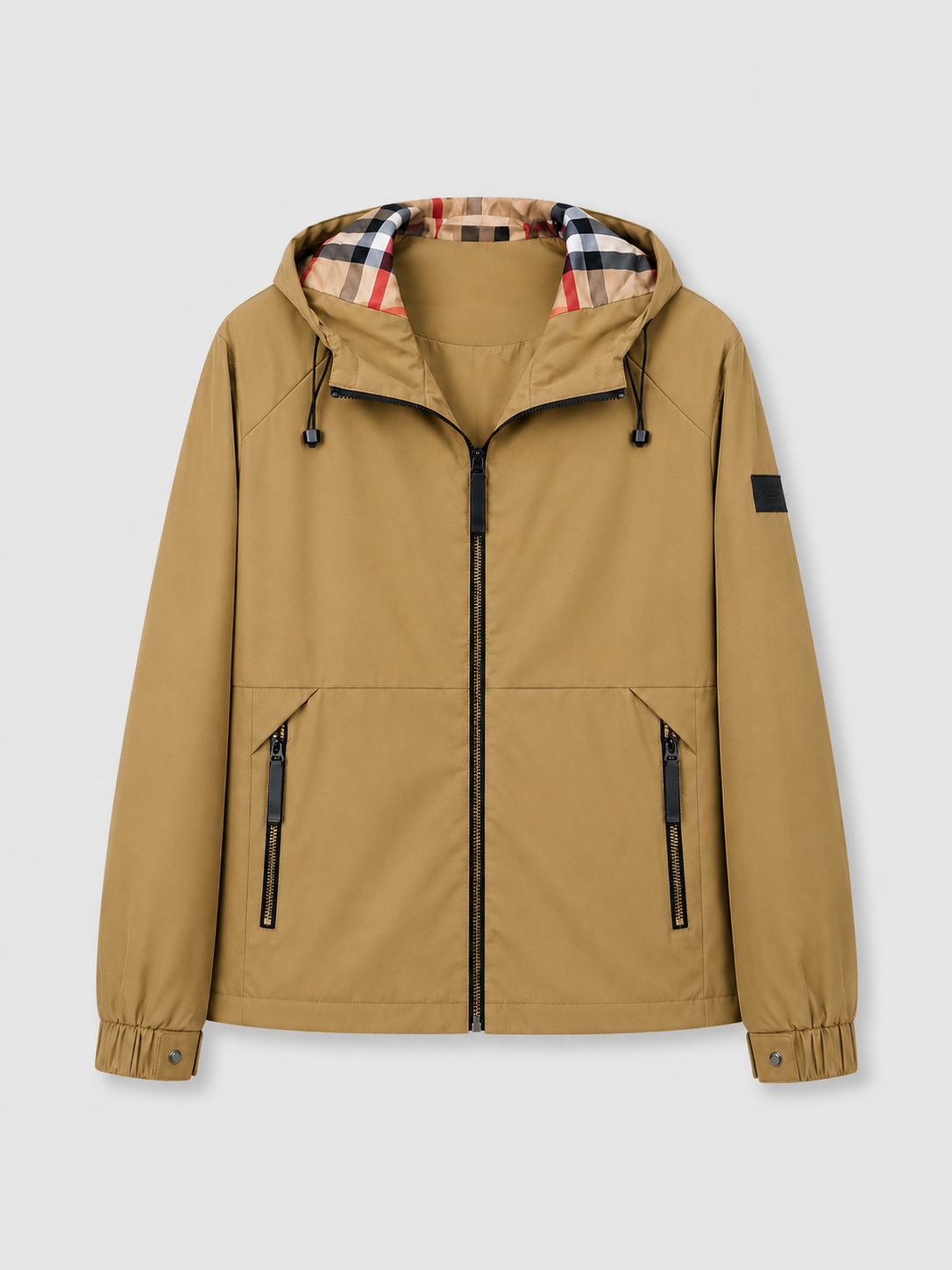 Men’s Hooded Polyester Jacket