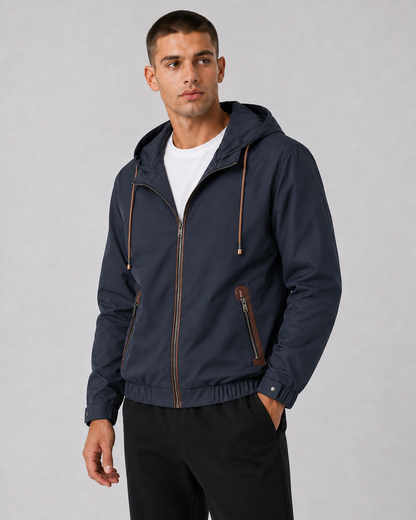 Men’s Hooded Polyester Jacket
