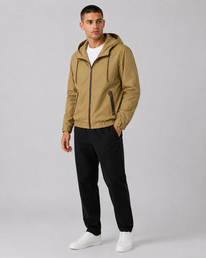 Men’s Hooded Polyester Jacket