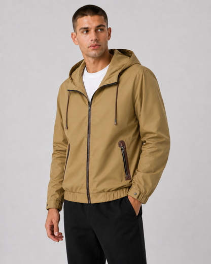 Men’s Hooded Polyester Jacket