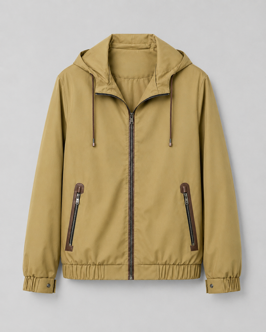 Men’s Hooded Polyester Jacket