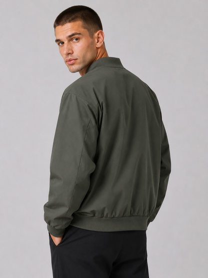 Fitted Windproof Polyester Jacket