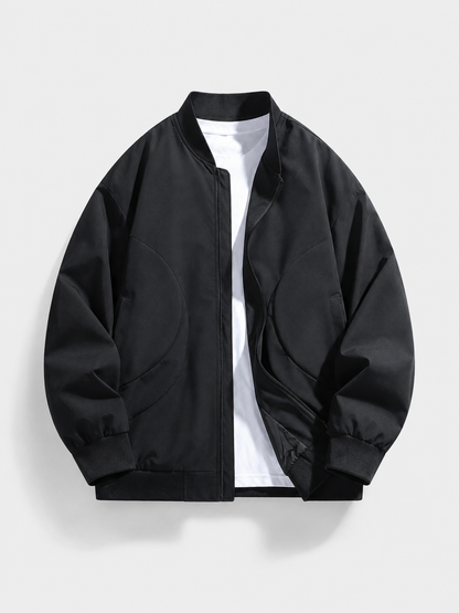 Fitted Windproof Polyester Jacket