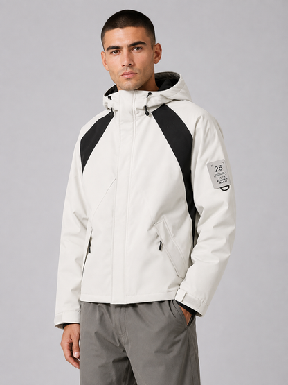 Hooded Waterproof Padded Jacket