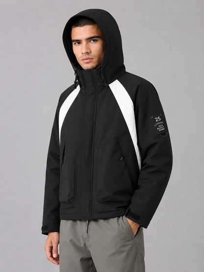 Hooded Waterproof Padded Jacket