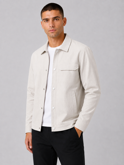 Loose Fit Lapel Jacket