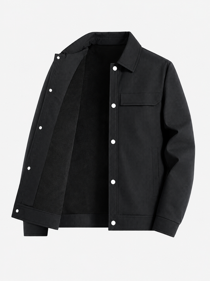 Loose Fit Lapel Jacket