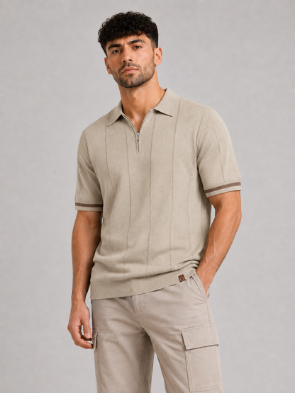 Short-Sleeve Viscose Blend Top