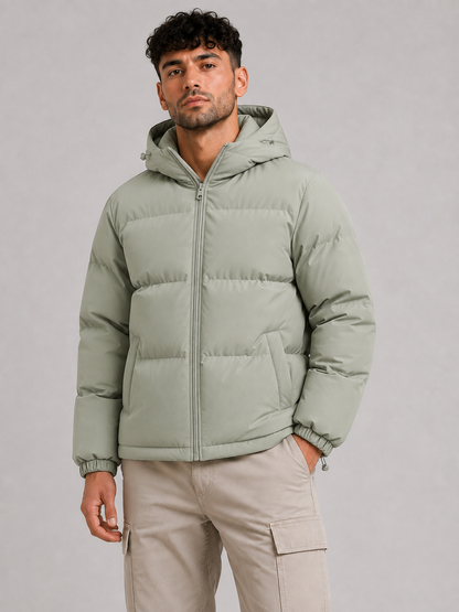 Mochuang Hooded Padded Jacket