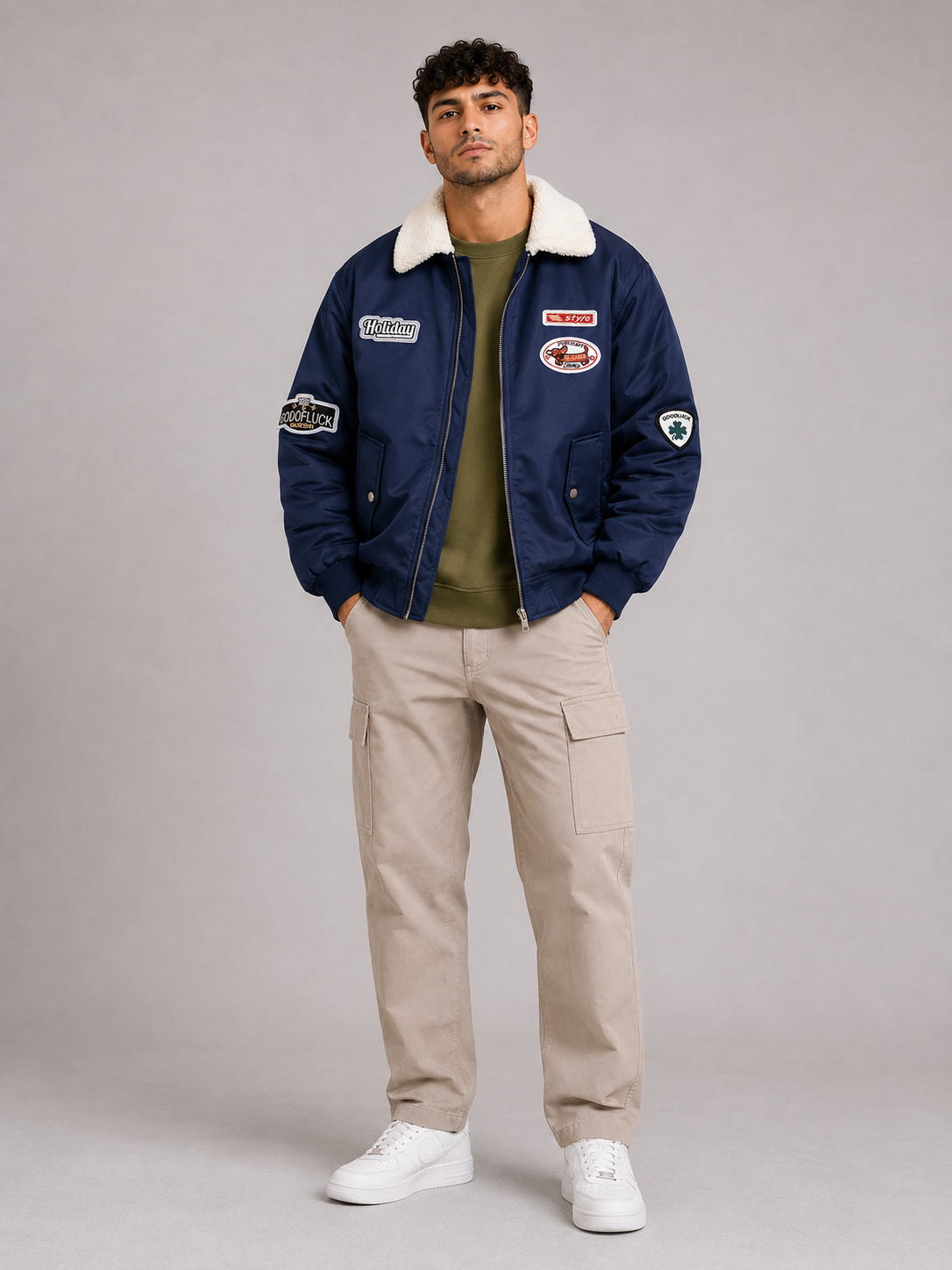 Thickened Lapel Jacket