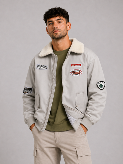Thickened Lapel Jacket