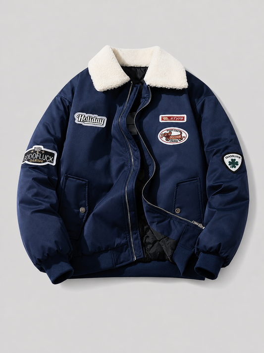 Thickened Lapel Jacket