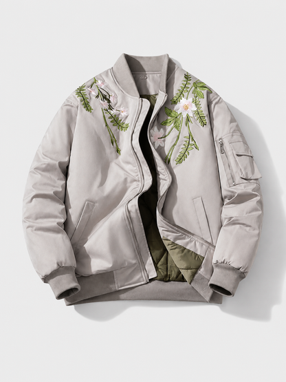 Hooded Stand Collar Winter Jacket