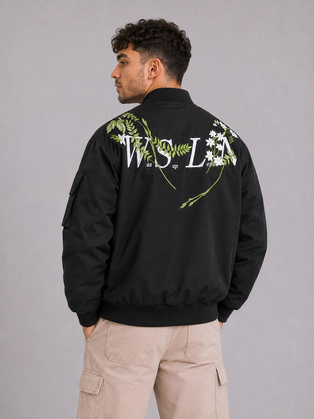 Hooded Stand Collar Winter Jacket