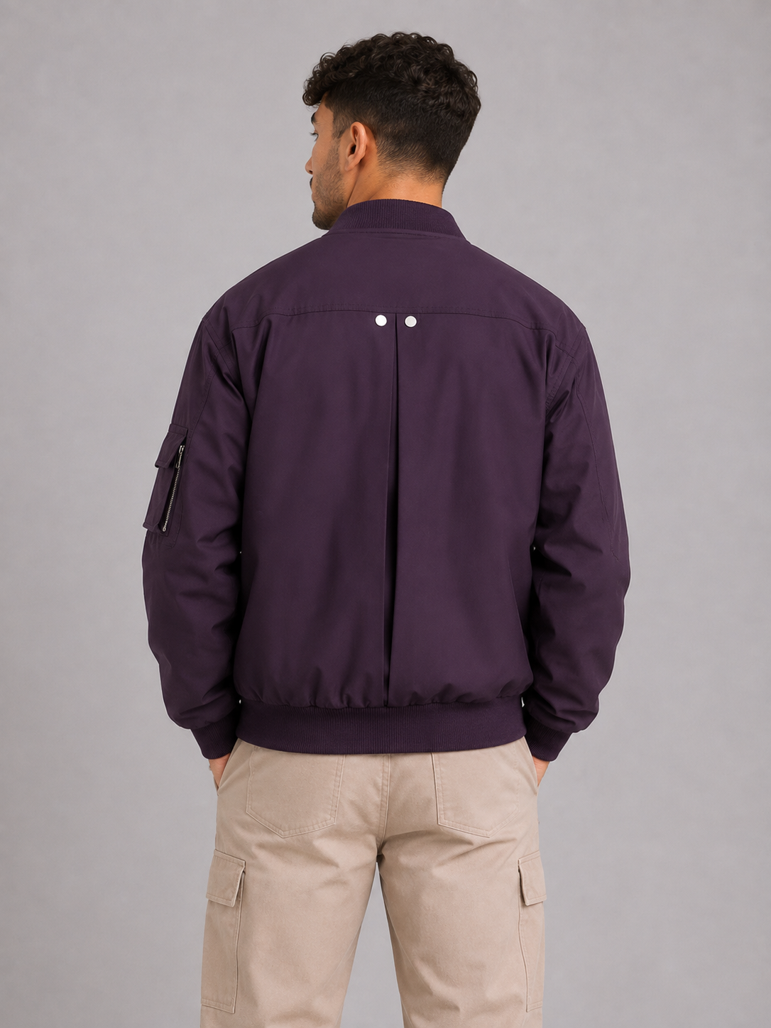 Loose Fit Lapel Jacket