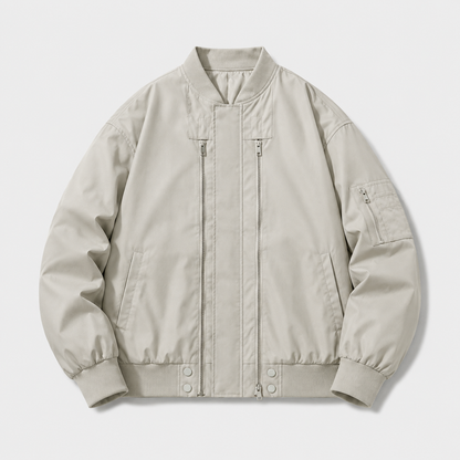 Loose Fit Lapel Jacket