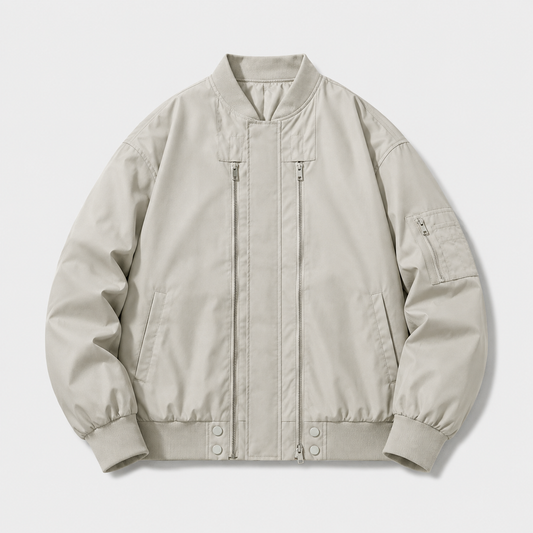 Loose Fit Lapel Jacket