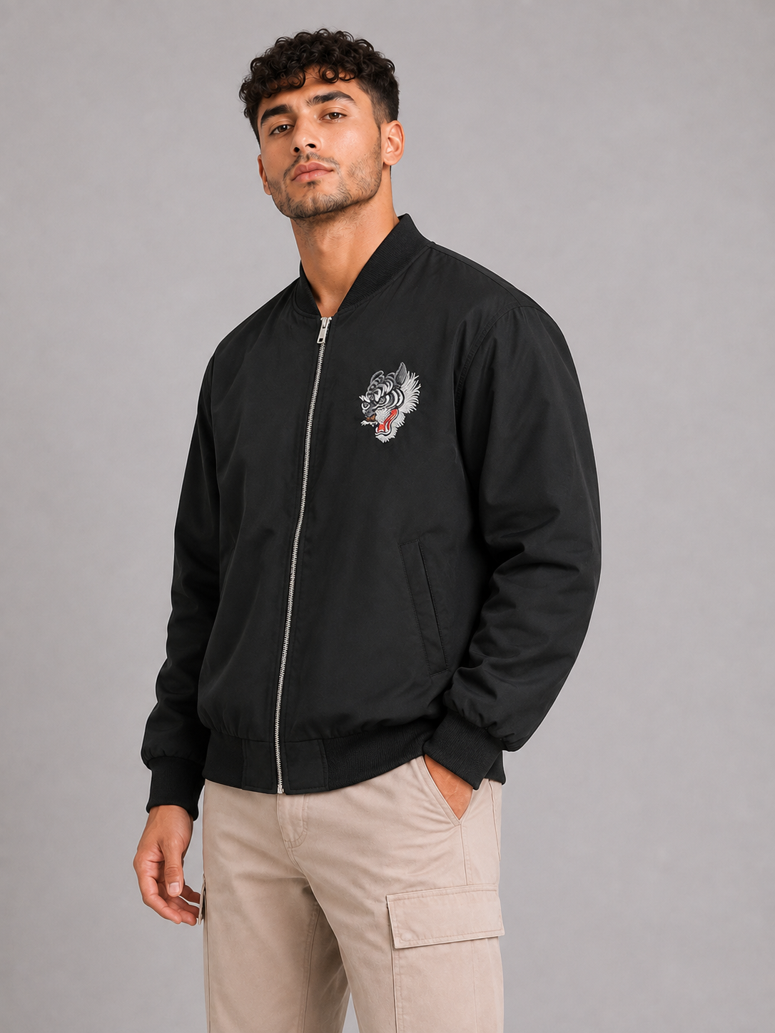 Harajuku Stand Collar Jacket