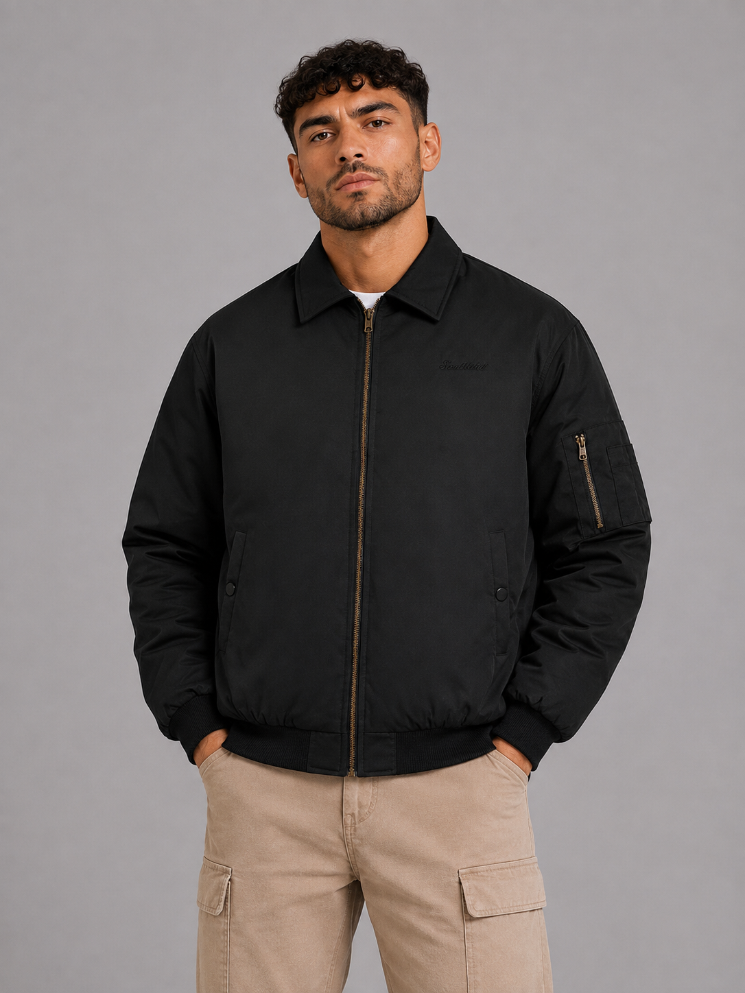 Fitted Lapel Jacket