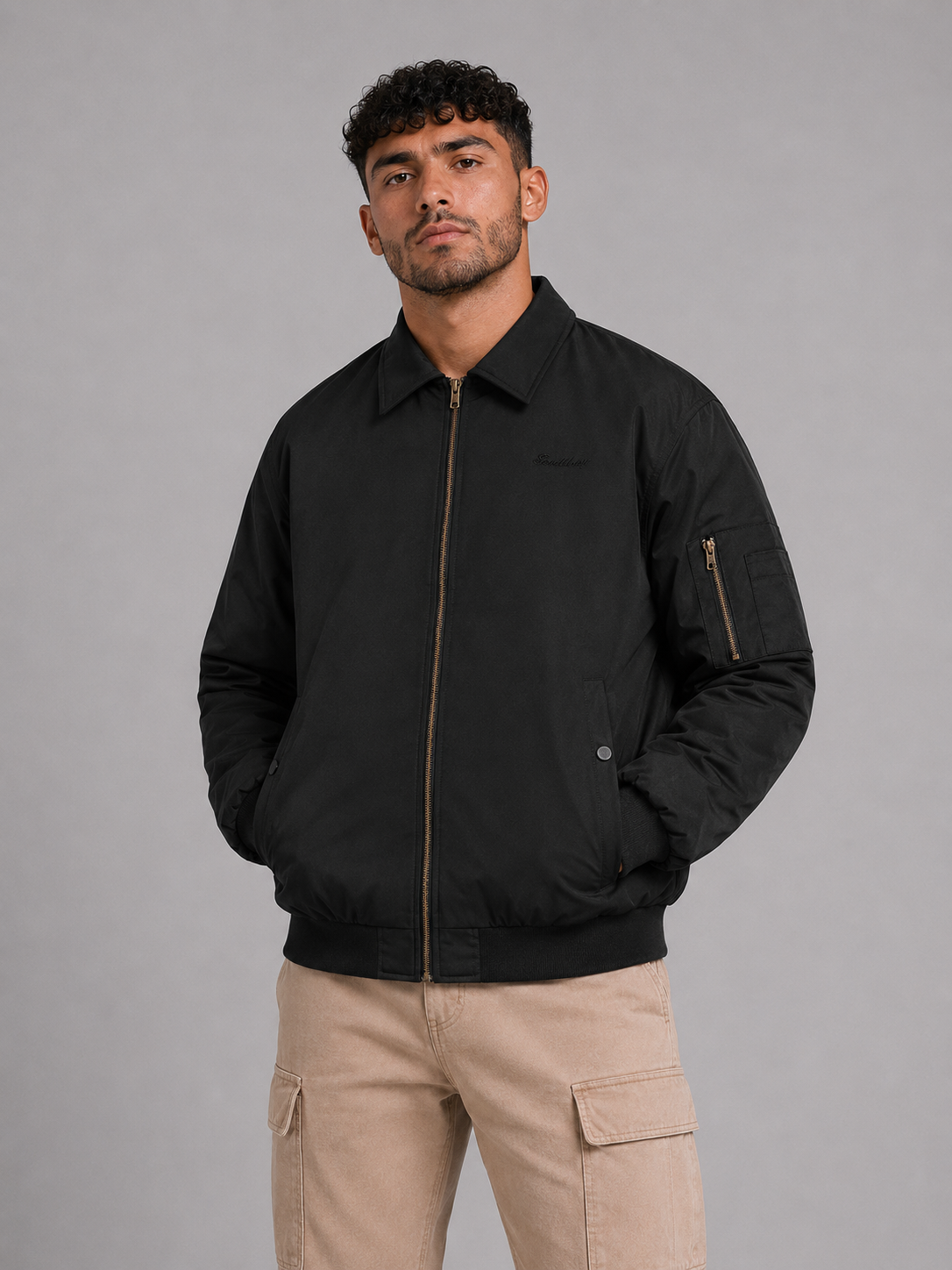 Fitted Lapel Jacket
