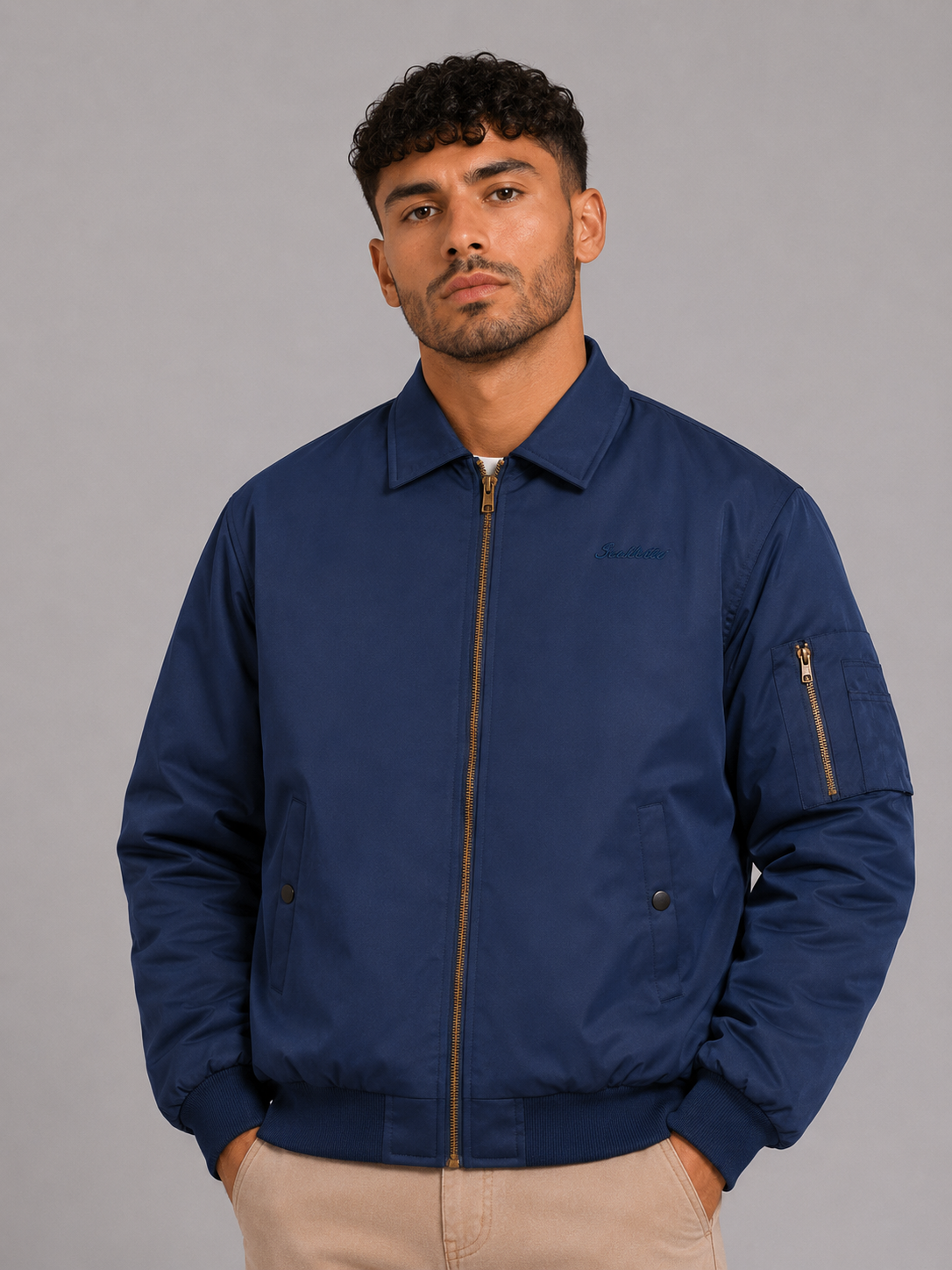 Fitted Lapel Jacket