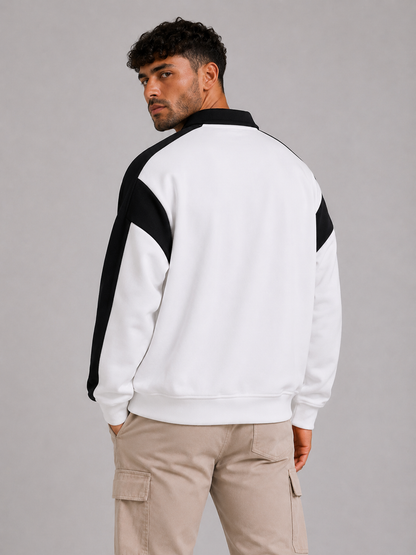 Mochuang Half-Zip Pullover Sweatshirt