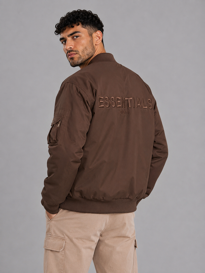 Street Style Stand Collar Jacket