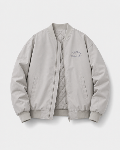 Street Style Stand Collar Jacket