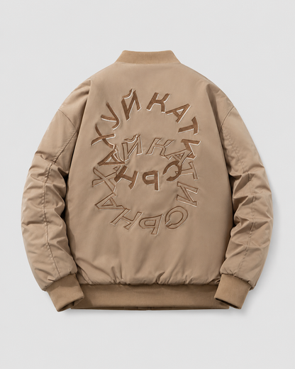 Street Style Stand Collar Jacket