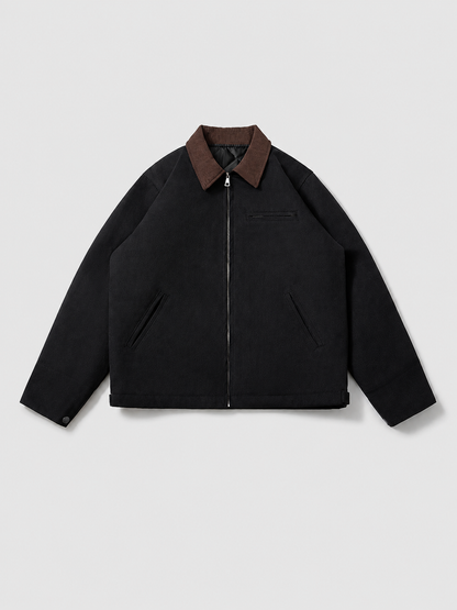 Cotton Lapel Jacket