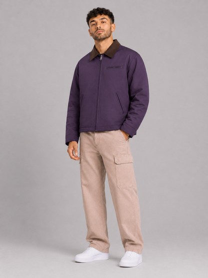 Cotton Lapel Jacket