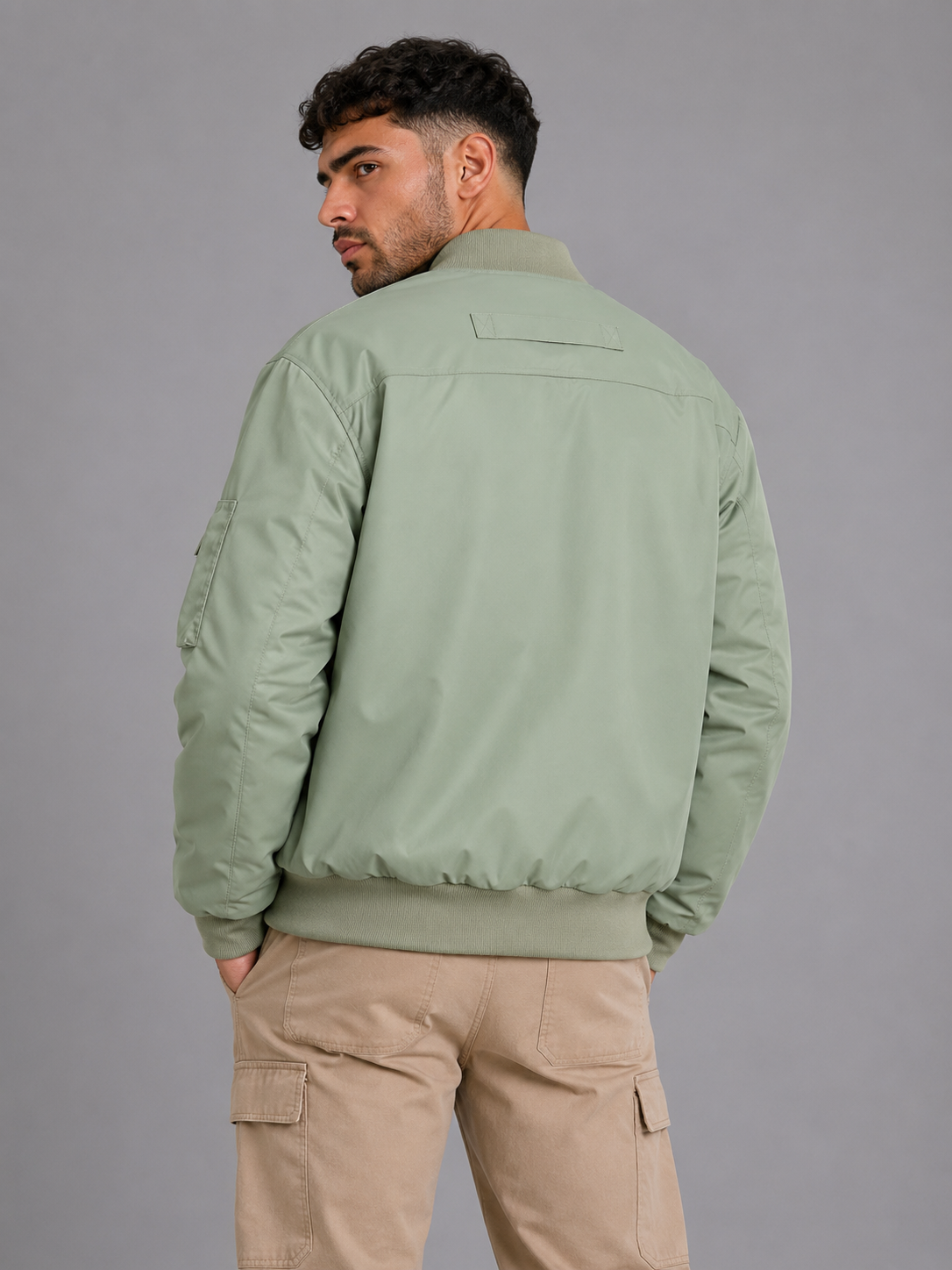 Street Trend Stand Collar Jacket