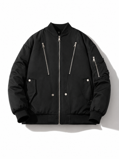 Street Trend Stand Collar Jacket
