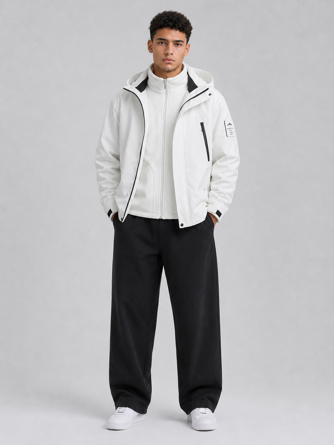 Unisex Hooded Outdoor Jacket