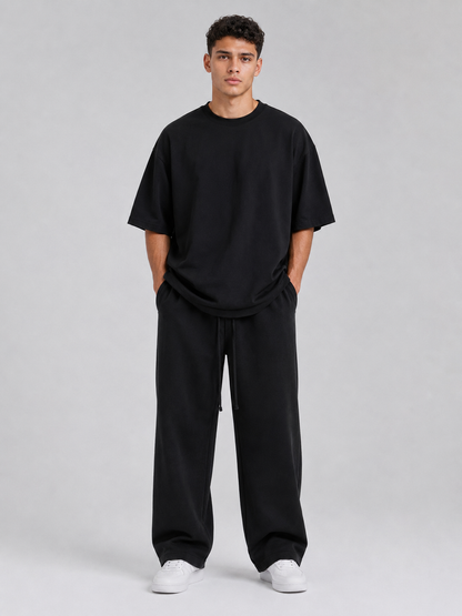 Plus Size Cotton Casual Pants