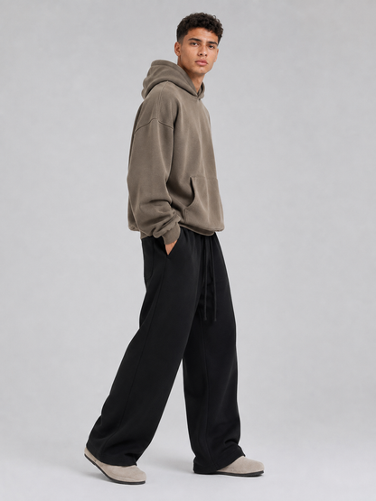 Plus Size Cotton Casual Pants
