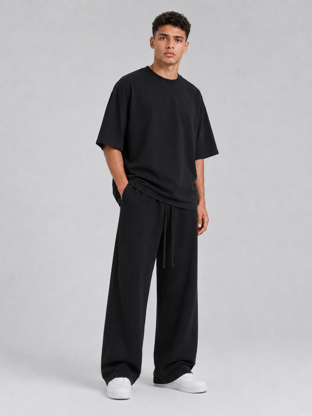 Plus Size Cotton Casual Pants