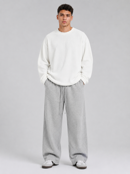 Plus Size Cotton Casual Pants
