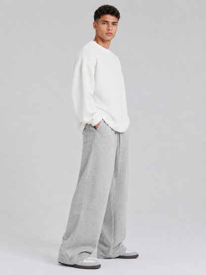 Plus Size Cotton Casual Pants