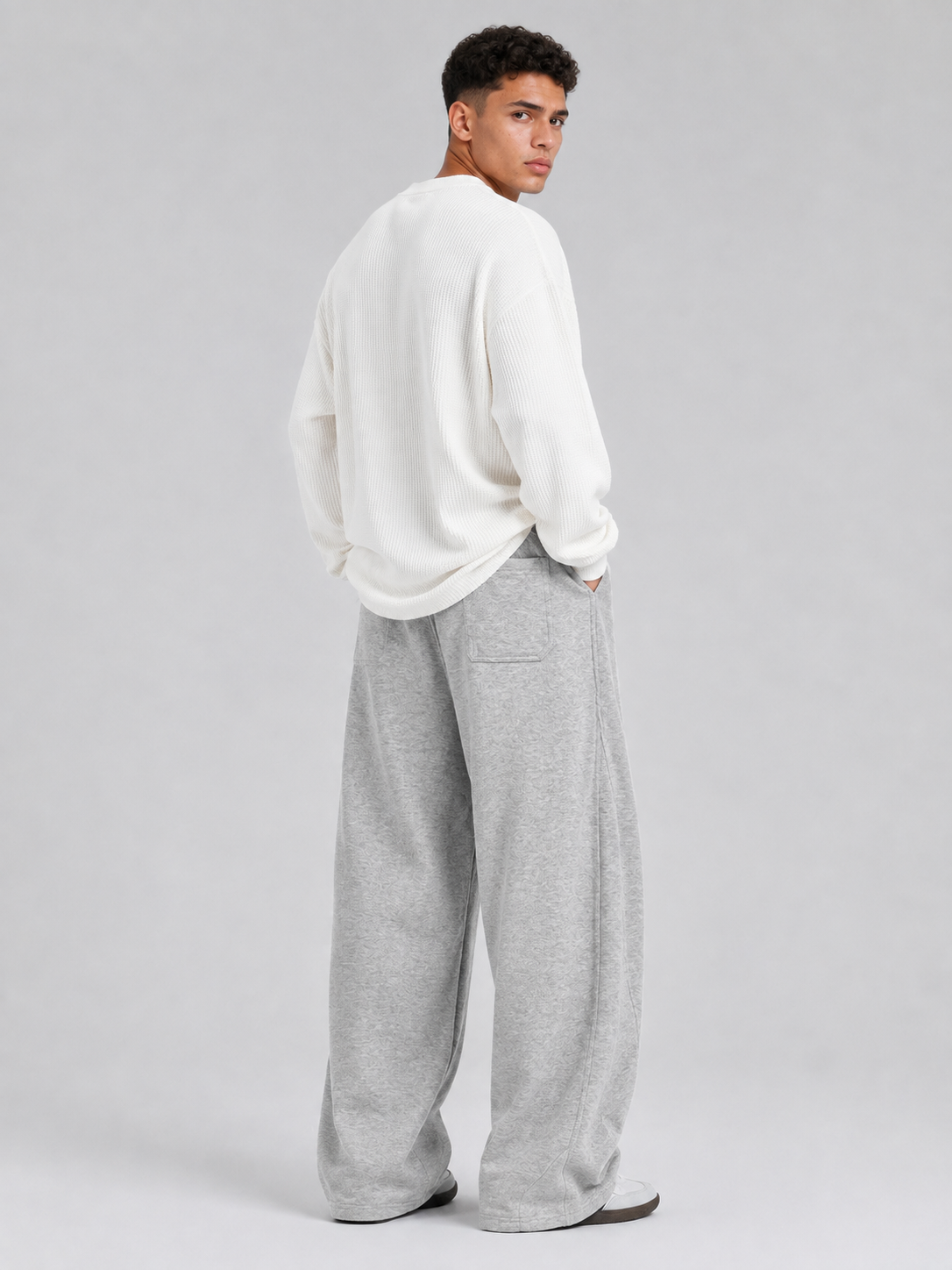 Plus Size Cotton Casual Pants