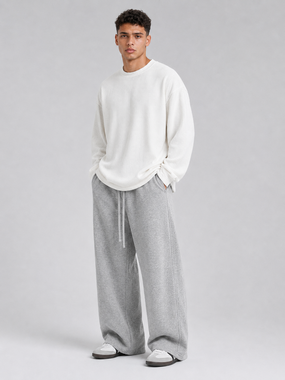Plus Size Cotton Casual Pants