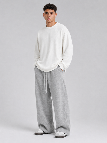 Plus Size Cotton Casual Pants