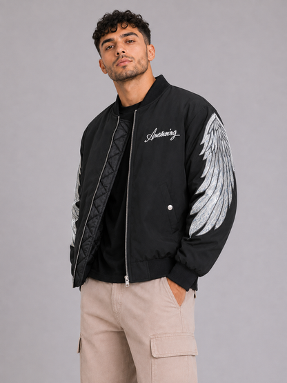 Stand Collar Zip-Up Jacket